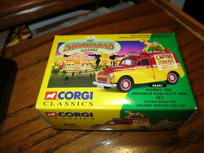 NIB CORGI SHOWMAN'S RANGE MORRIS 1000 PUBLICITY VAN CARTER'S STEAM FAIR 06601 - Image 1 of 2