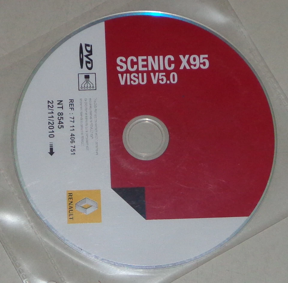 Manual de Taller Eléctrico/Diagramas Cableado DVD Renault Scenic X95-11/2010 - Imagen 1 de 1