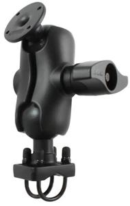 RAM Mount 2.25" D-Ball U-Bolt Rail AMPS Base Short Arm Assembly RAM-D-254-C-235U - Picture 1 of 1