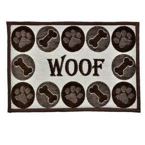Loving Pets Fashion Mat Woof Chenille Multi-Color, 1 Each By Loving Pets