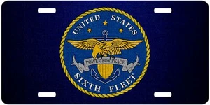 Placa de licencia de aluminio de alta calidad - divisiones de la Marina de los Estados Unidos - muchas opciones - Imagen 1 de 3