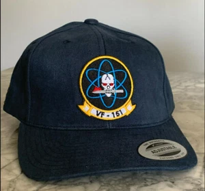 VF-151 Embroidered Squadron Hat, USN Licensed Product, 2 Place Embroidery - Bild 1 von 3