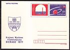 POLAND 1977 Cp#680c mint Postcard. XX years of Conquest of Space. "Sieradz 77"