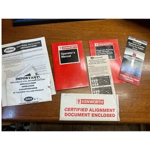 1991 KENWORTH Operating Manual - Kenworth Truck Company - Division of Paccar - Picture 1 of 10