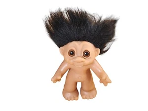 1988 Dam Troll Black Hair 7in - Picture 1 of 8