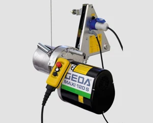 GEDA Bauaufzug Maxi 120 S 81m - Baulift Seilaufzug Aufzug Lift inkl. Schwenkarm - Bild 1 von 5