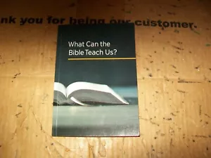Vintage What Can The Bible Teach Us ? Book 2016 - Picture 1 of 10
