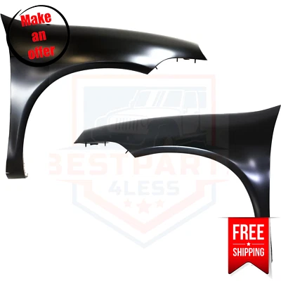 Front Fender CH1241210 CH1240210 Set of 2 for 2003-2005 Dodge Neon SRT-4, SXT Foto 1 de 4