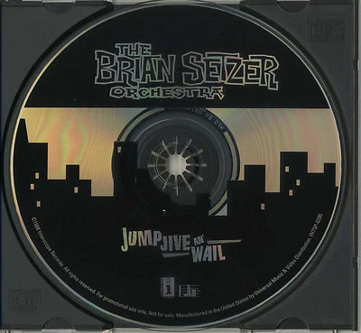 BRIAN SETZER ORCHESTRA Jump Jive An' Wail (1998 U.S. Promo CD Single) - Imagem 1 de 2