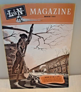 MARCH 1941 LOUISVILLE & NASHVILLE RAILROAD MAGAZINE - Picture 1 of 1