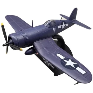 15cm Diecast Alloy 1/72 WWII USA Navy F4U Corsair Fighter Model Static Display - Picture 1 of 14