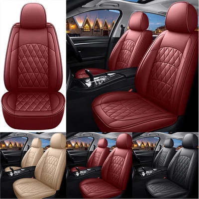 Conjunto completo de 5 lugares capa de assento de couro ecológico para Dodge Grand Caravan Durango Attitude - Imagem 1 de 4