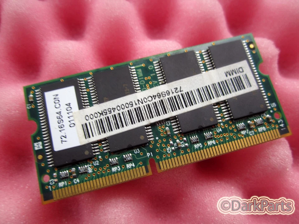 HP Compaq 72.16S64.CON SO-DIMM SDRAM - Image 1 of 1