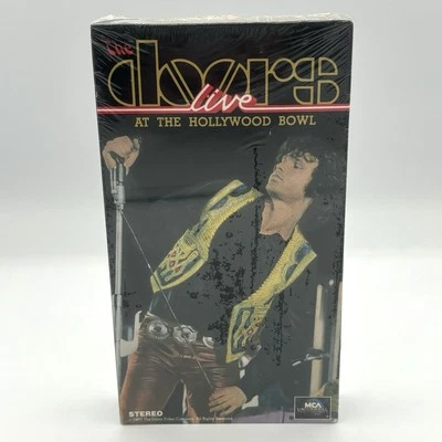 The Doors - Live At The Hollywood Bowl - (VHS, 1991, 1968 Concert) - NEW SEALED Foto 1 de 3
