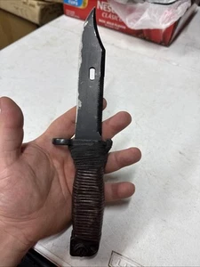 Afghanistan / Iraqi Solider Combat Knife Bayonet COOL PIECE USED - Picture 1 of 8