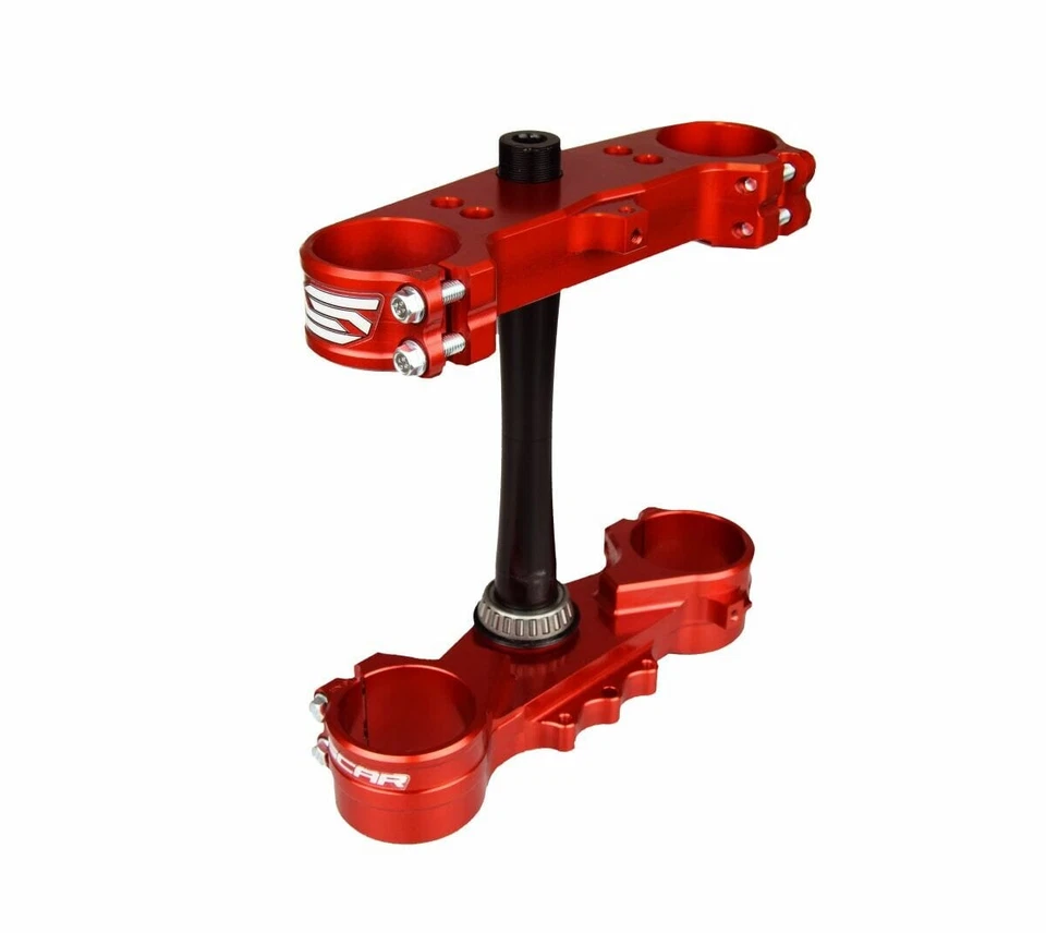 Braçadeira tripla vermelha cicatriz Honda CR 250 R 1997-2007 S2418 - Imagem 1 de 1