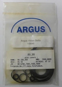 VCR Belt KIT for JVC HR2650 HR6700 HR7300 HR7350 HR7600 HR7650 HR7655 HR7700 ETC - Picture 1 of 3