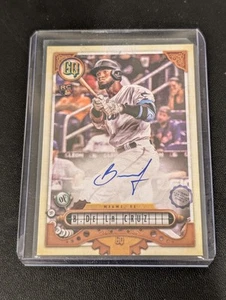2022 Topps Gypsy Queen #GQA-BCR Bryan De La Cruz GQ Autographs - Bild 1 von 2