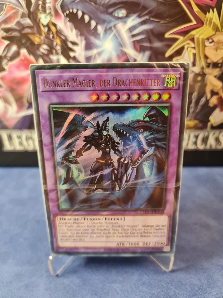 Yu-Gi-Oh! Dunkler Magier der Drachenritter Deck · LEDD-DEA00 · OVP Deutsch · NM - Bild 1 von 4