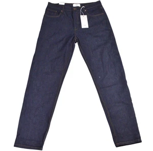 NEW Folk Mens Jeans 36R Indigo Blue Stretch Selvedge Denim - Picture 1 of 10