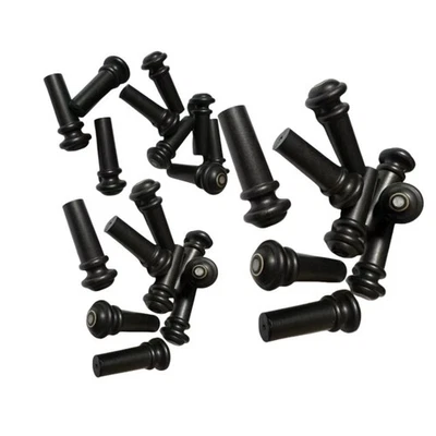 10pcs viola Ebony 4/4 END Pins Abalone Dot, viola accessories - Image 1 of 4