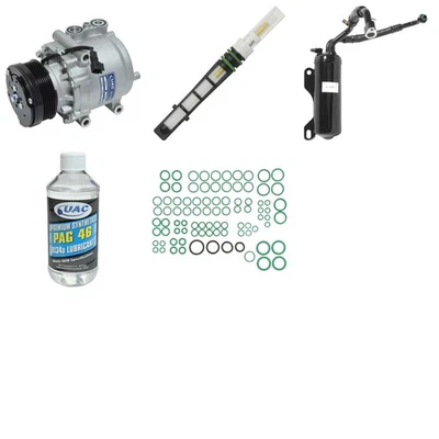 Kit de compresor de aire acondicionado UAC KT 3949 para 07 Ford E-150 E-250 E-350 Econoline E-350 SD Foto 1 de 4