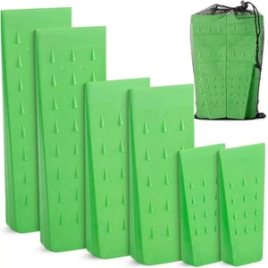 Confezione 6 Cunei Abbattimento Albero 5,5", 8" & 10", Logging Abbattimento Bucking Tree F - Foto 1 di 4