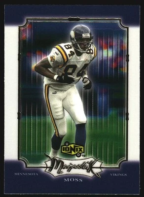 2000 UD Ionix #M15 Randy Moss FOOTBALL Minnesota Vikings - Image 1 of 2