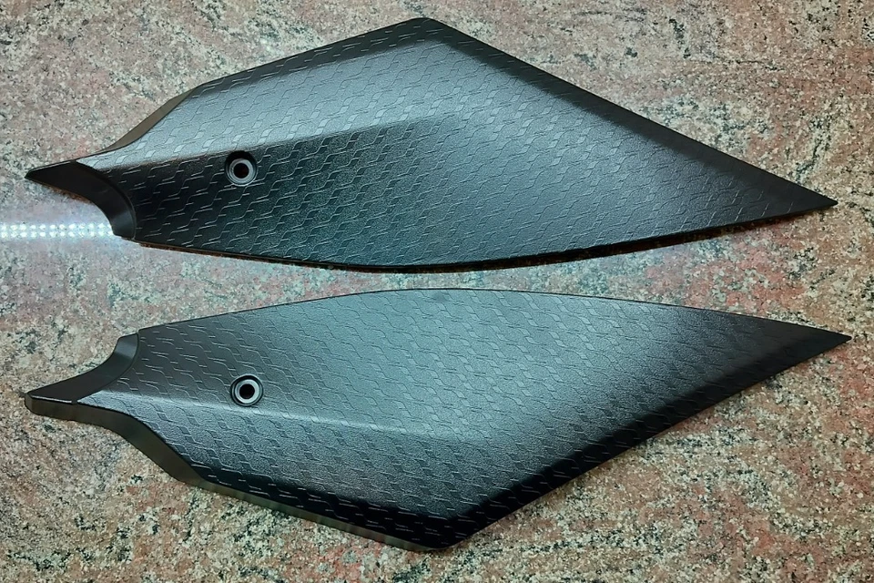 [NUEVO] 2017-2025 Yamaha YZF R6 tanque de gasolina moldura lado izquierdo y derecho cubiertas carenado A.M Foto 1 de 4