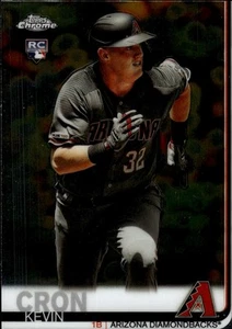2019 Topps Chrome Update #43 Kevin Cron Arizona Diamondbacks Rookie - Picture 1 of 2