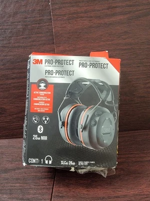Protector Auditivo Electrónico Bluetooth 3M Pro‐Protect con Cojín de Gel 25 dB NRR Foto 1 de 4