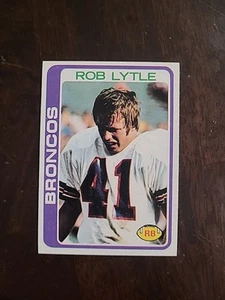 1978 Topps Rob Lytle RC #144 Denver Broncos Rookie EX - Picture 1 of 2