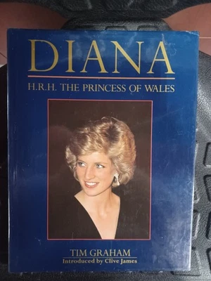 Diana HRH The Princess Of Wales By Tim Graham 1988 Hardcover With Dust Jacket... - Image 1 of 4