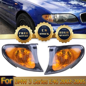 Corner Marker Parking Light Turn Signals For BMW 3-Series E46 2002-05 325i 325xi - Picture 1 of 9