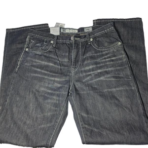 Buckle BKE Tyler Straight Relaxed Fit MensJeans 34L Black - Picture 1 of 11