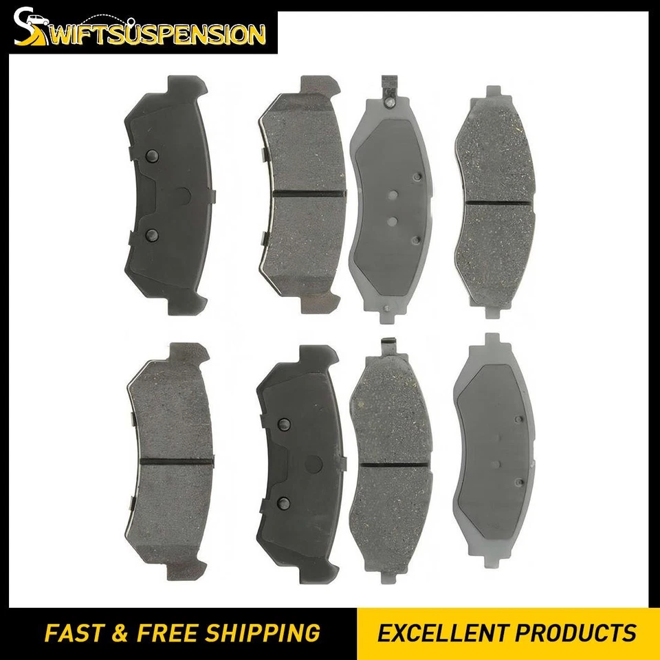 Комплект передних задних дисковых тормозных колодок для 2004 2005 2006 2007 Chevrolet Optra 2,0 л - Изображение 1 из 1