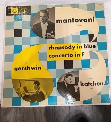 Gershwin/Mantovani/Katchen-Rhapsody In Blue / Concerto In F LL-1262 Vinyl 12'' Foto 1 de 2