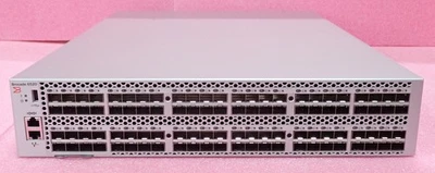 Brocade 6520 96x 16Gbps SFP+ FC 2U B2F SAN Switch (48-Active) HD-6520-48-16G-F - Image 1 of 4