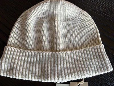 NEW Faherty Sunwashed Organic Cotton Beanie Color Turtle Dove $58 New With Tags - Image 1 of 4