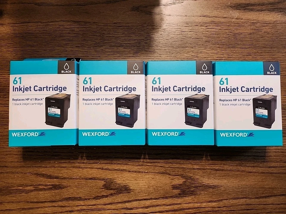 WEXFORD Inkjet Cartridge Replaces HP 61 Black Ink Cartridges