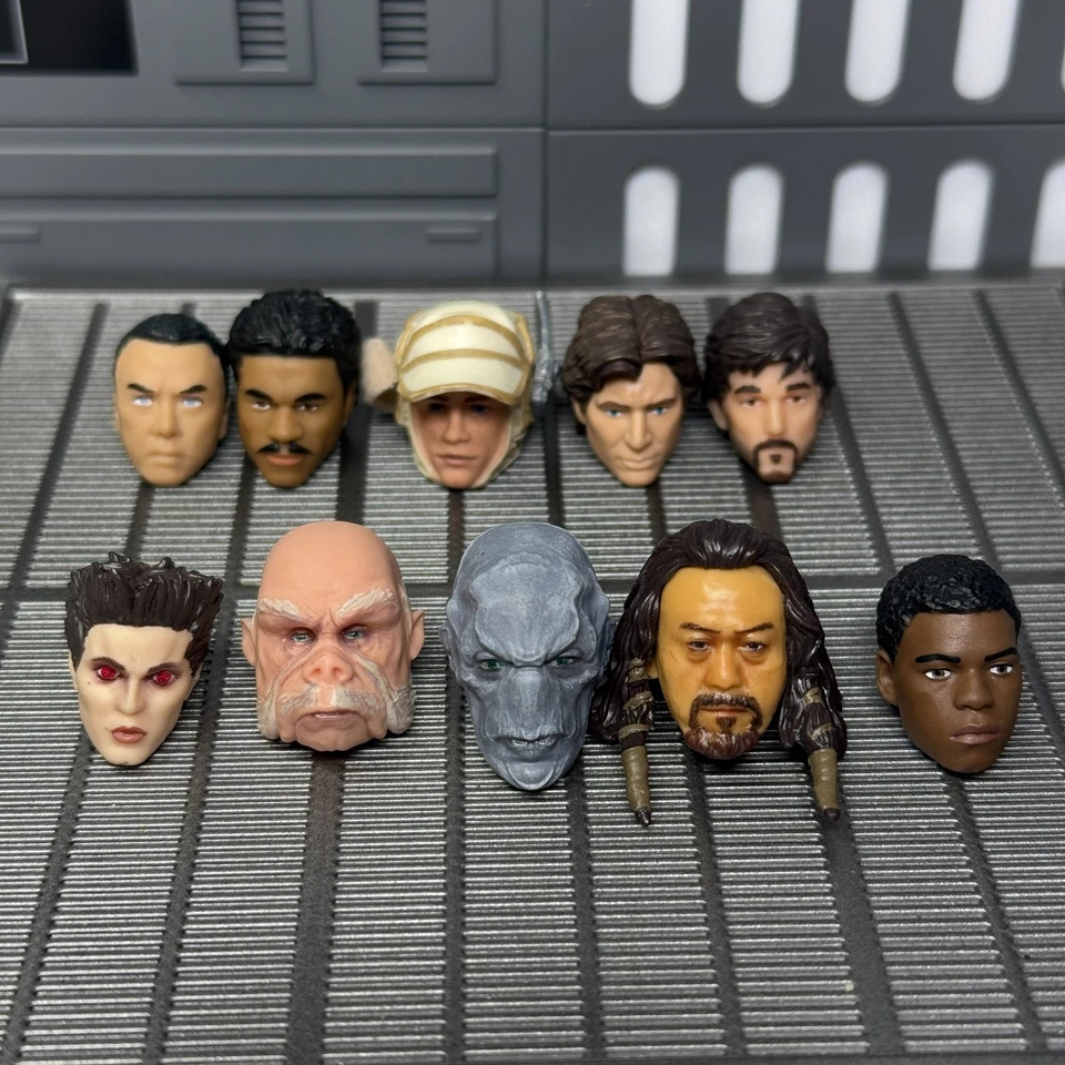 Star Wars The Black Series 6" Hombre Jedi Caballero Alianza Rebelde Cabeza Lote De 18 Foto 1 de 4