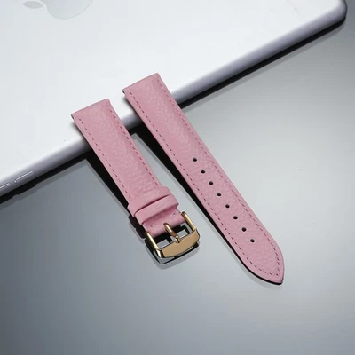 Correa de reloj de cuero genuino de repuesto 12 13 14 15 16 17 18 20 22 23 24 mm Foto 1 de 4