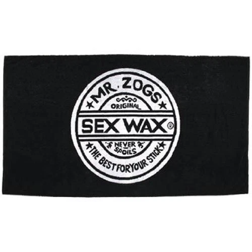 Sex Wax Beach Towel in Black - Image 1 of 1