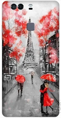 Cover custodia In Plastica Rigida Compatibile Con Huawei P10 Lite,Design,parigi - Immagine 1 di 4