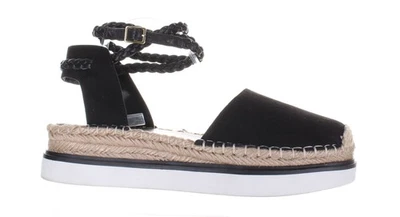 JLO by Jennifer Lopez Womens Jasmen Black Espadrilles Size 9.5 (7805484) - Image 1 of 4