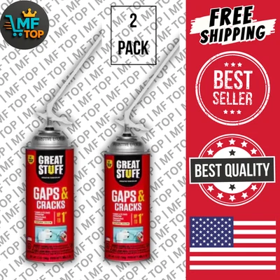 Great Stuff 12 Oz. Gaps and Cracks Insulating Spray Foam Sealant (2-Pack)