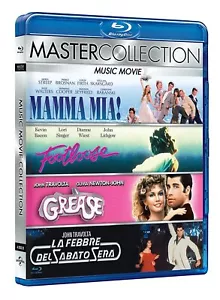MASTER COLLECTION MUSIC MOVIE 4 BLU-RAY COFANETTO - Foto 1 di 1