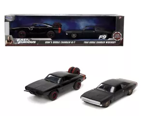 Jada 1:32 Fast & Furious 2-Pack Dom’s Dodge Charger R/T & 1968 Dodge Charger - Picture 1 of 2