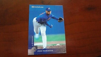 1997 DONRUSS JOSE PANIAGUA # 165 BASEBALL CARD - Image 1 of 2