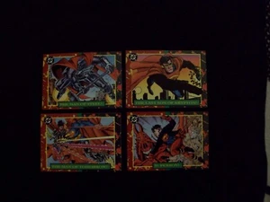 1993 Skybox DC Comics Bloodlines 4 Karten Promo Set Superman - Bild 1 von 2